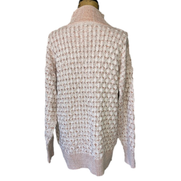NWT Knox Rose Orange/Cream Knit Sweater size Medium‎ - Picture 3 of 5